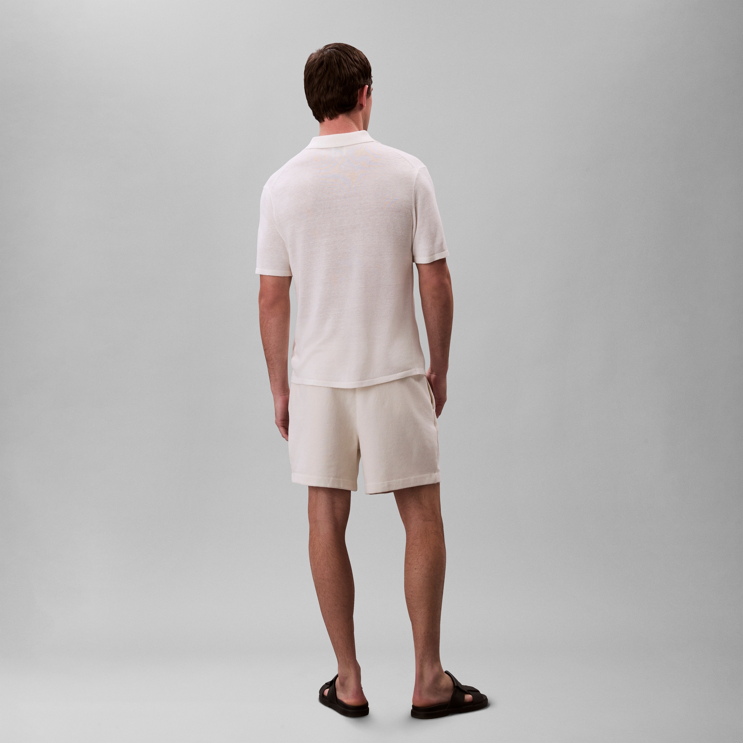Calvin Klein Jeans Sweatshorts »HD COTTON WAFFLE SHORT«  Mit elastischem Bund
