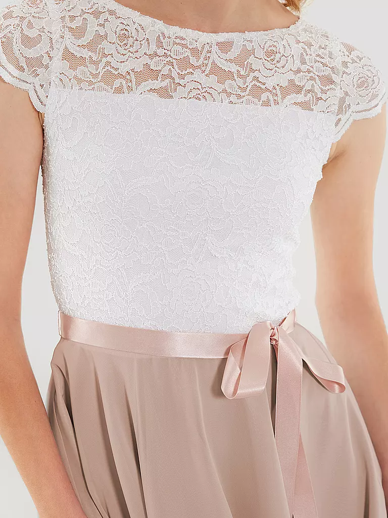 SWING Cocktailkleid creme