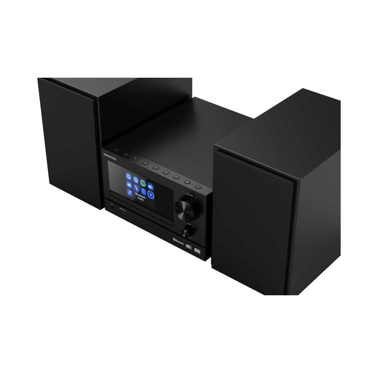 Kenwood M7000S - Smart Mini Stereo, Svart