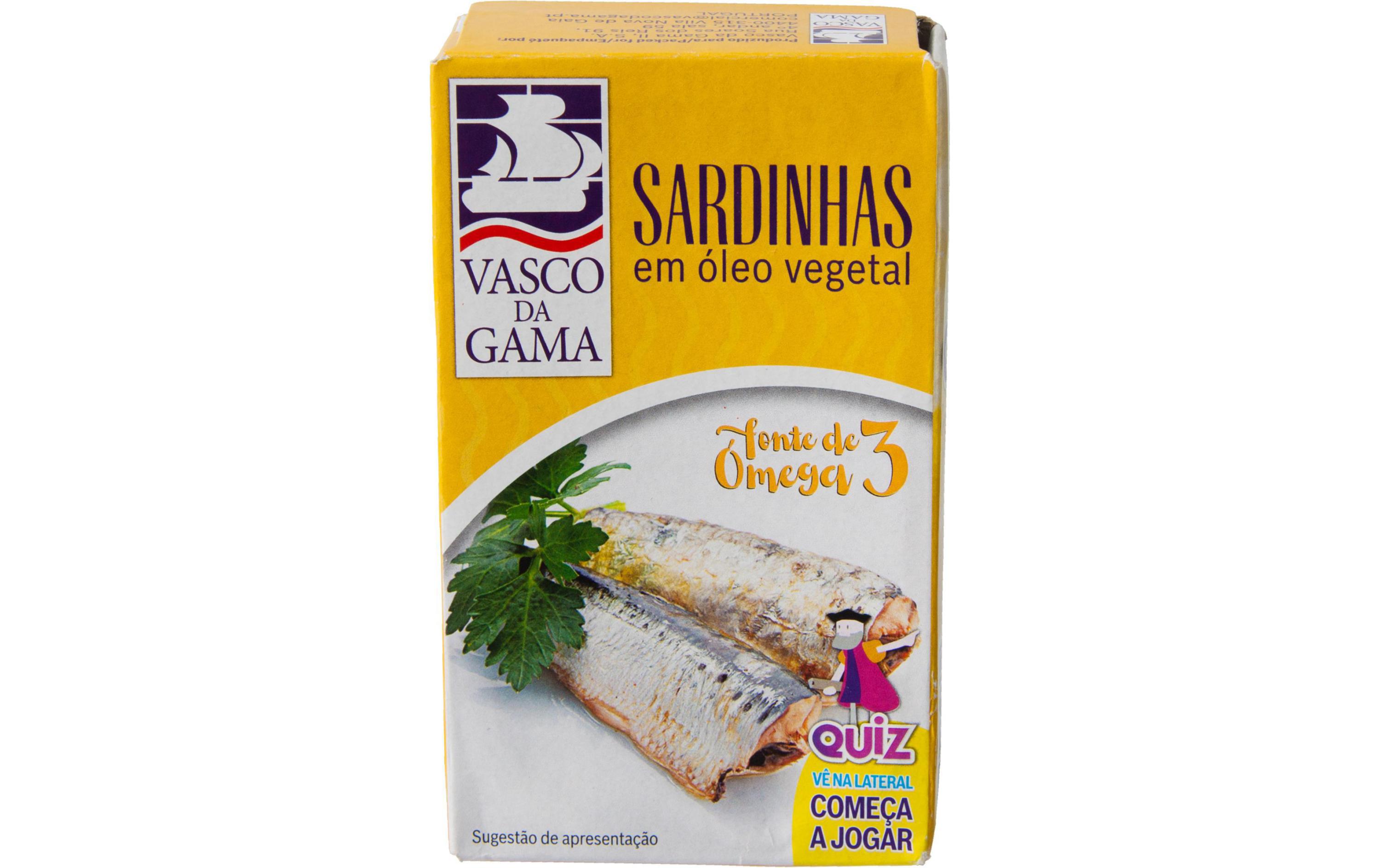 Sardinen in Pflanzenöl 120 gSardinen in Pflanzenöl