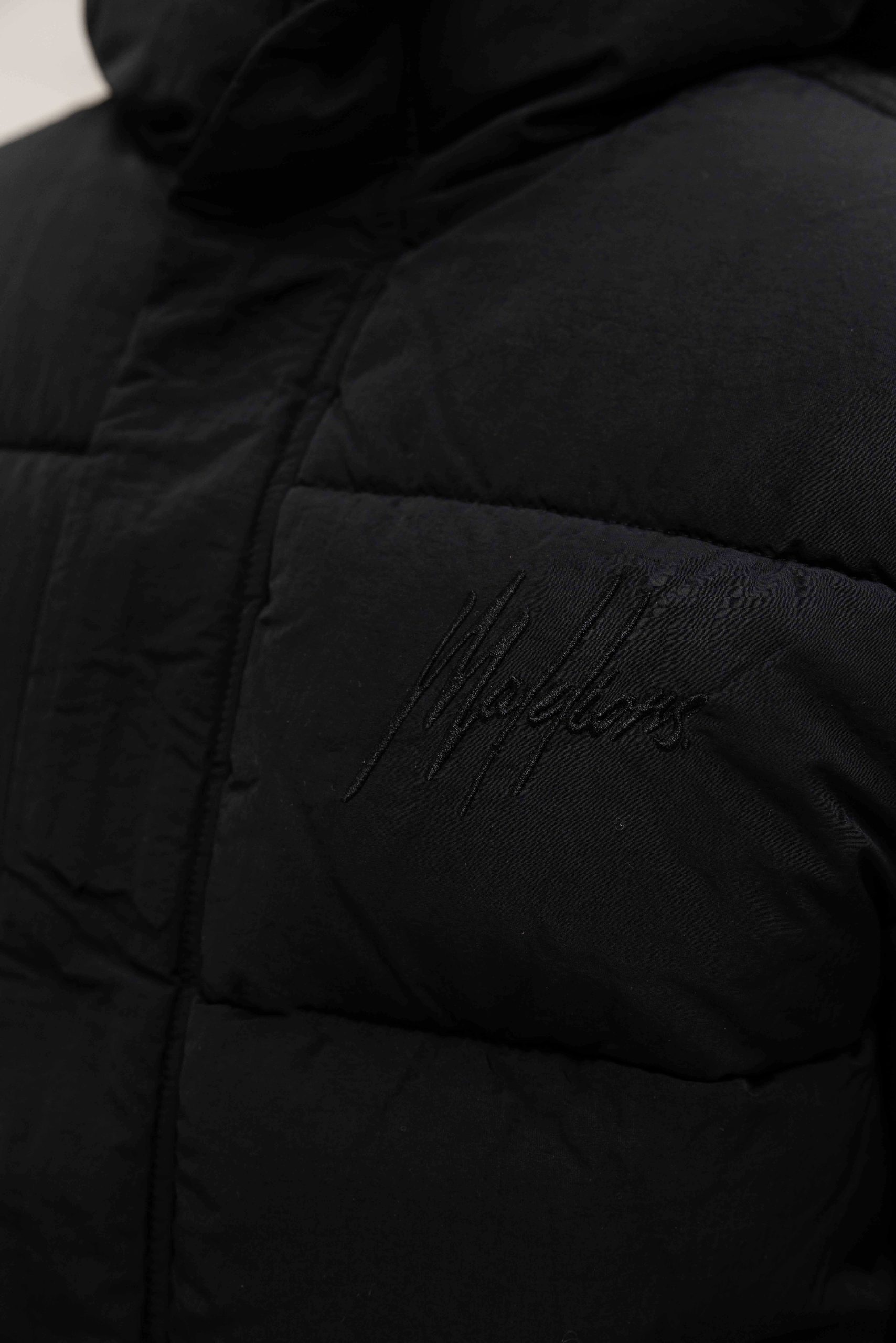 Malelions Mid Length Puffer Winterjas Kids Zwart