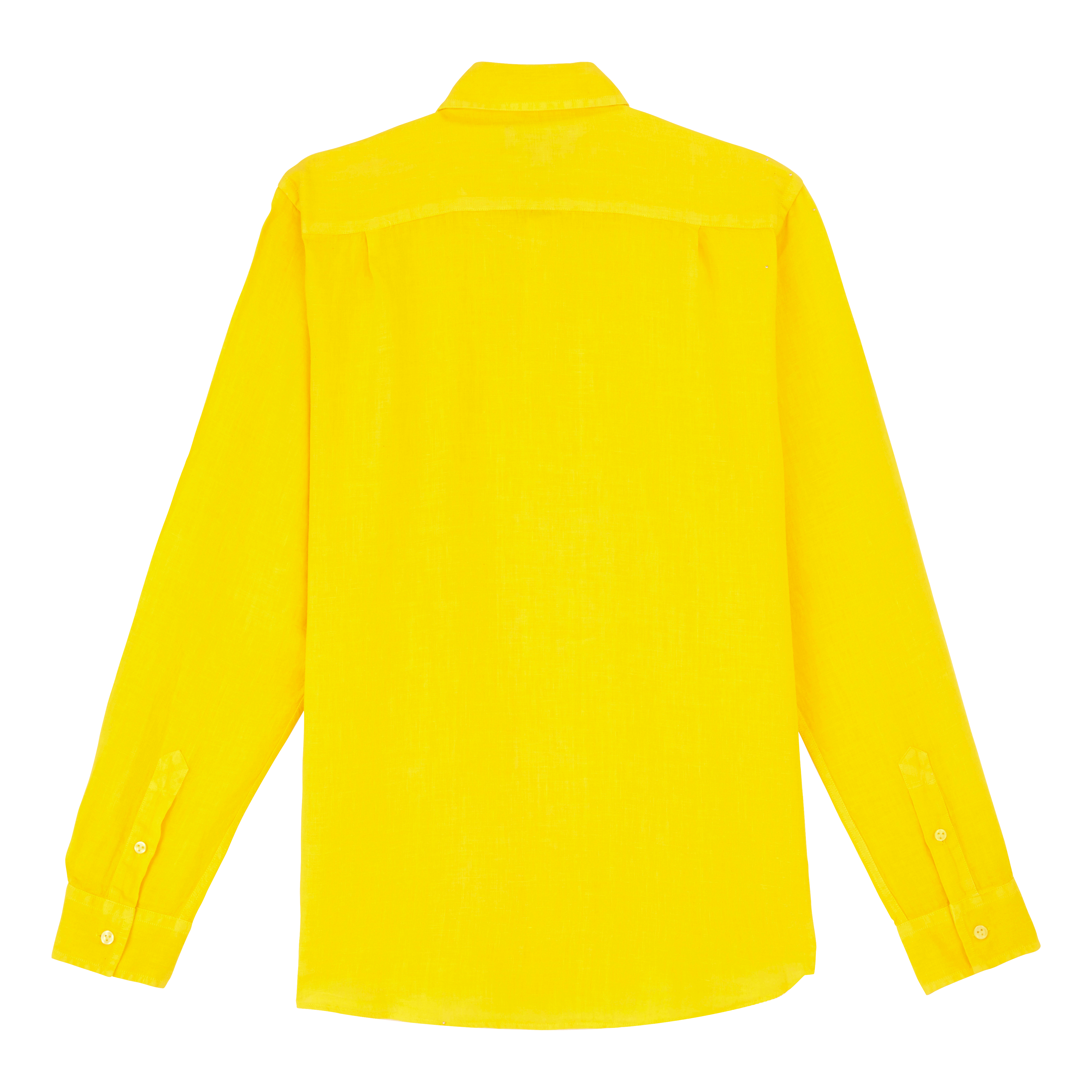 Chemise en lin homme unie