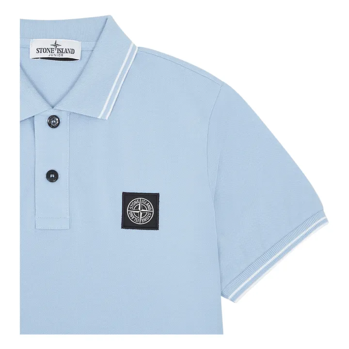 Stone Island Polo Logo | Bleu
