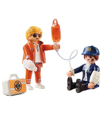 Playmobil DuoPack - Notarzt und Polizist - 70823 - 11 Teile