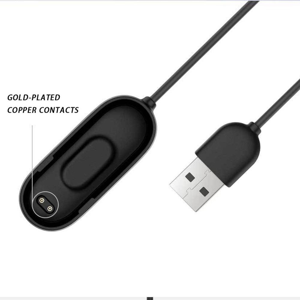(20cm) Xiaomi Mi Band 4 USB Ladegerät Dockingstation - Schwarz