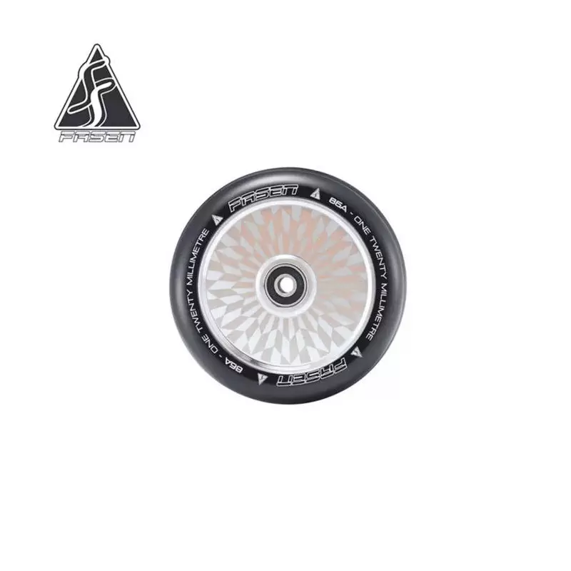 Roue trottinette FASEN Hypno Offset Chrome 120mm