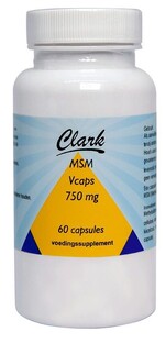 Clark MSM 750mg Capsules 60CP