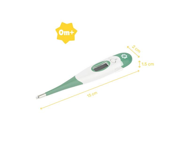 Badabulle Digitales Fieberthermometer Fiebermessen leicht gemacht