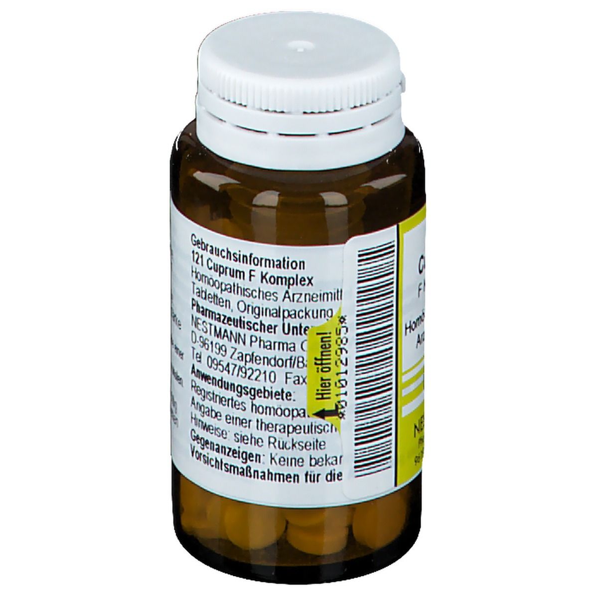 Cuprum F 121 Komplex Tabletten