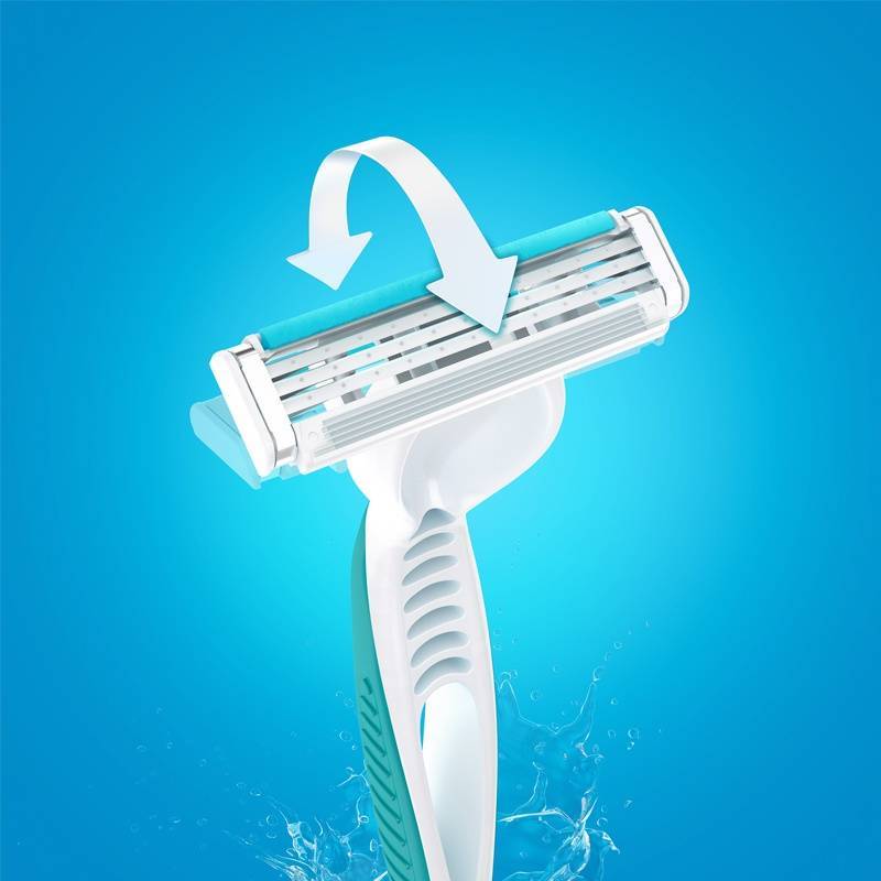 Gillette Venus 3 Sensitive Single Razor 4 Pieces