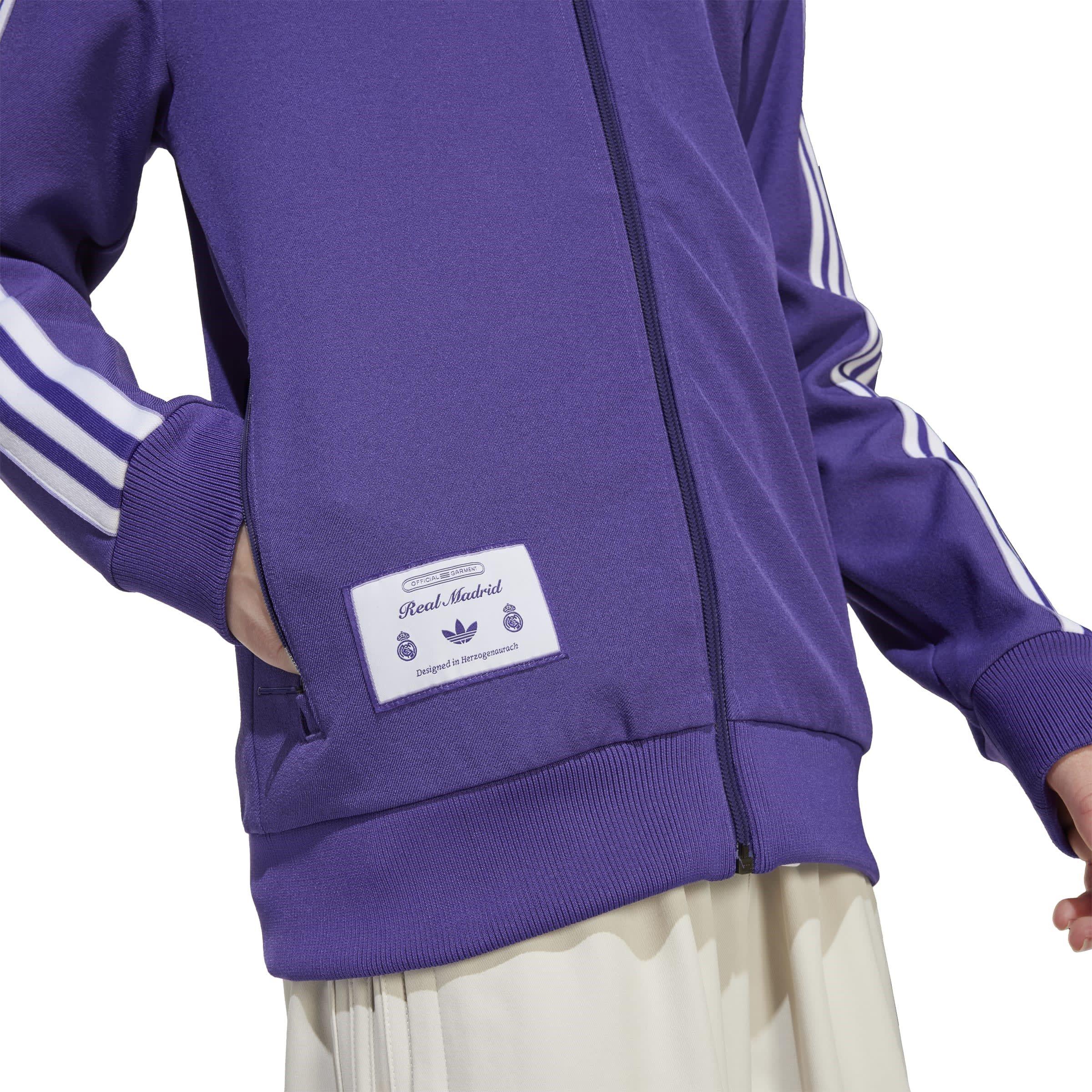 adidas Real Madrid Icon Tracksuit Top Junior's