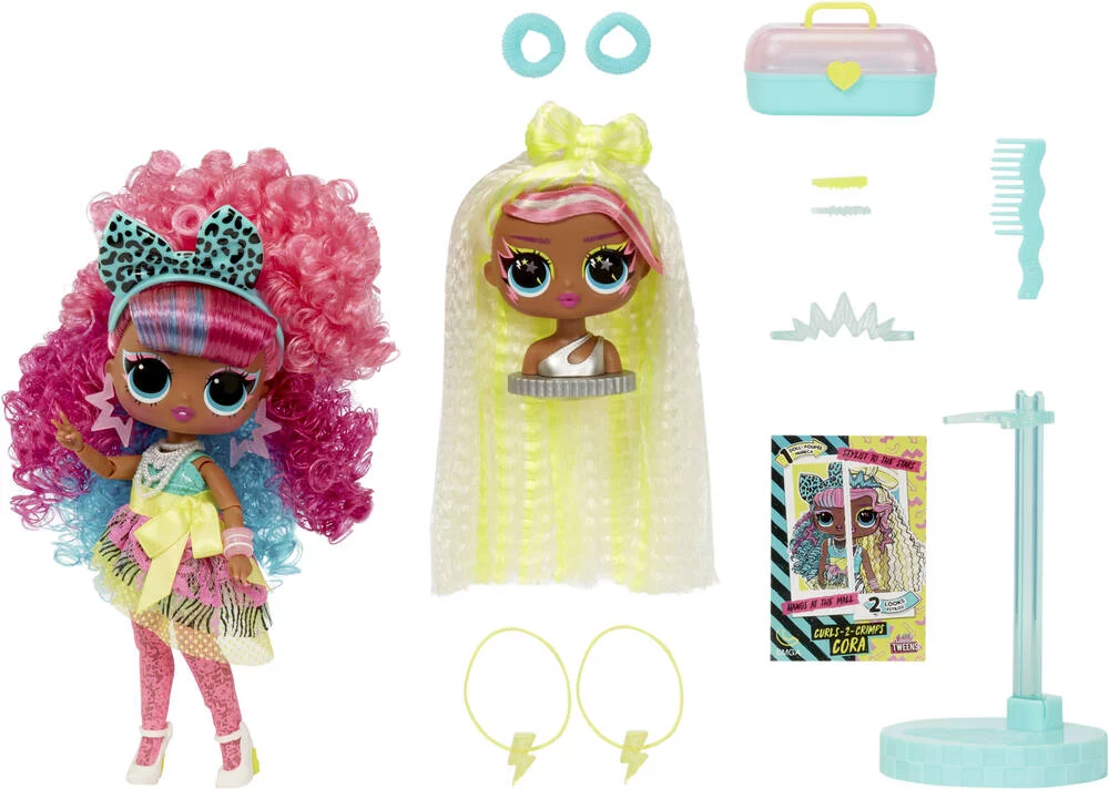 L O L SURPRISE - TWEENS SURPRISE SWAP FASHION CURLS-2- CRIMPS CORA