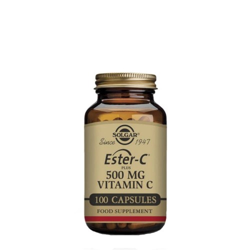 Solgar Ester-C Plus 500mg Vitamina C 100 cápsulas