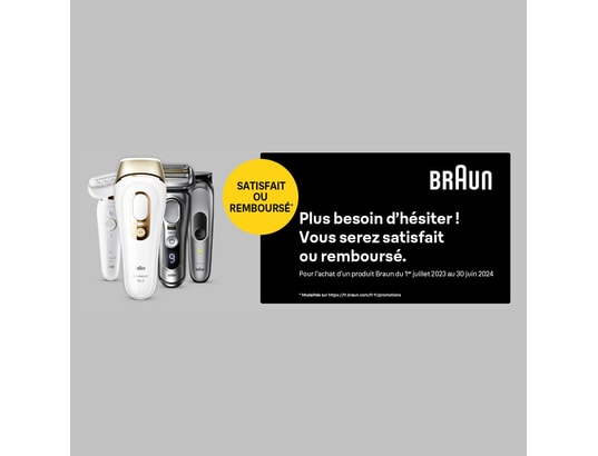 BRAUN - Epilateur épilateur électrique silk-épil 9 flex 9-010 - avec tête fl...