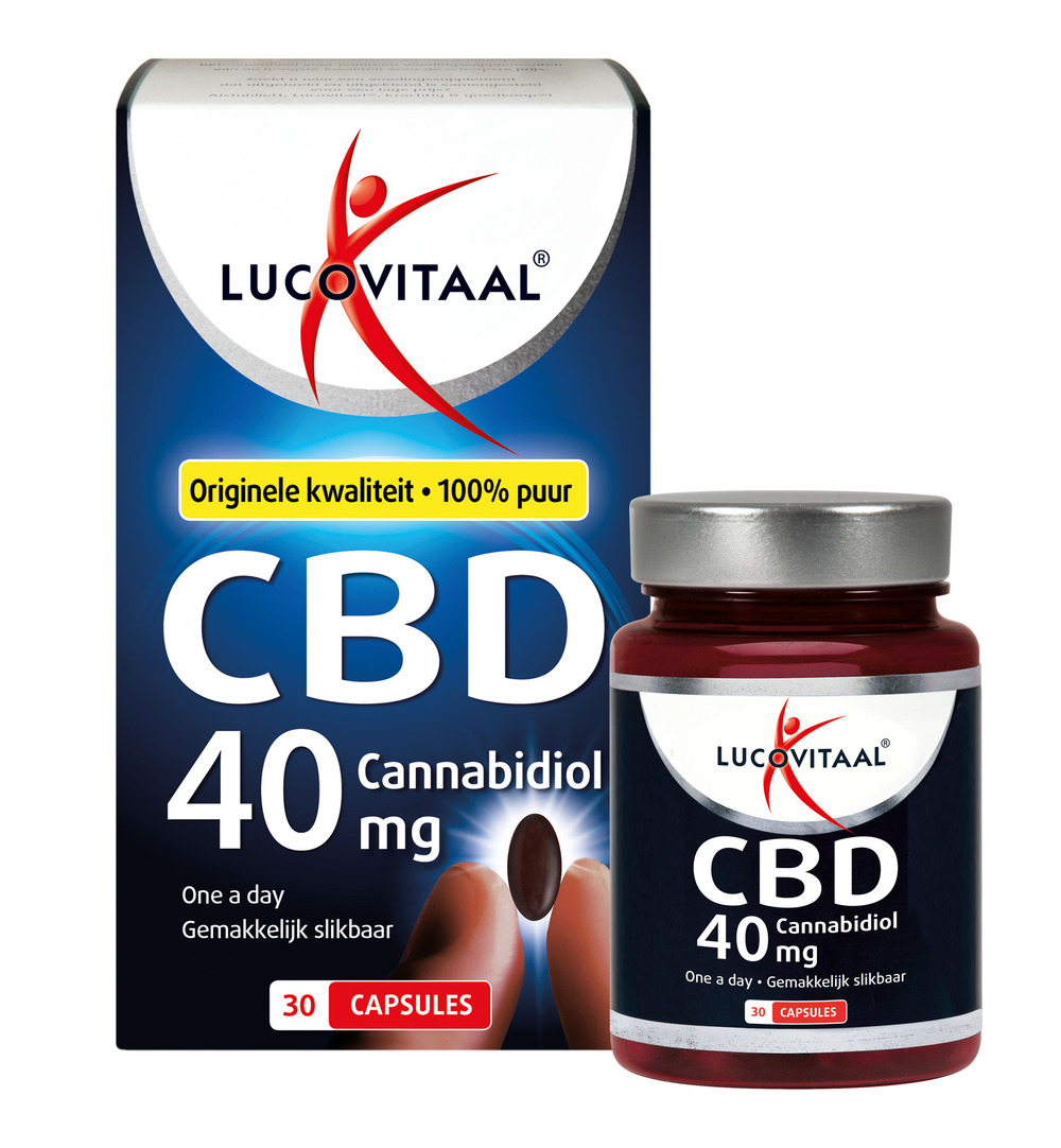 Lucovitaal CBD 40Mg (30 capsules)