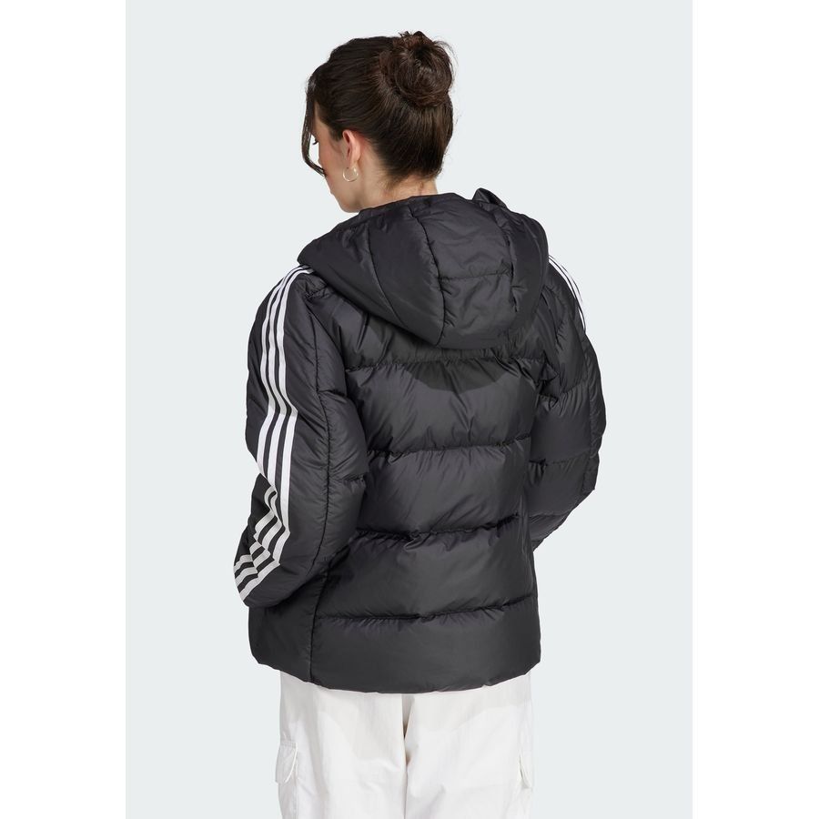Adidas Doudoune à capuche semi-épaisse Essentials 3-Stripes