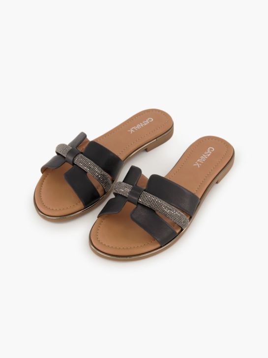 Catwalk Pantolette Schwarz