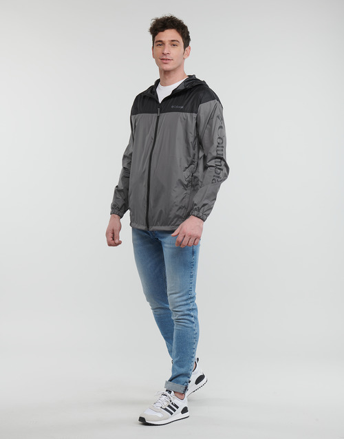 Columbia - Flash Challenger Novelty Windbreaker - City Grey, Black
