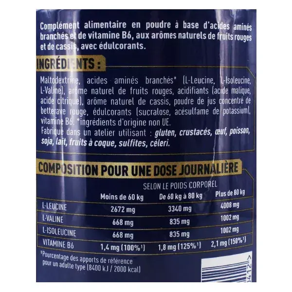 Apurna BCAA 4.1.1. Frutas Vermelhas 400g