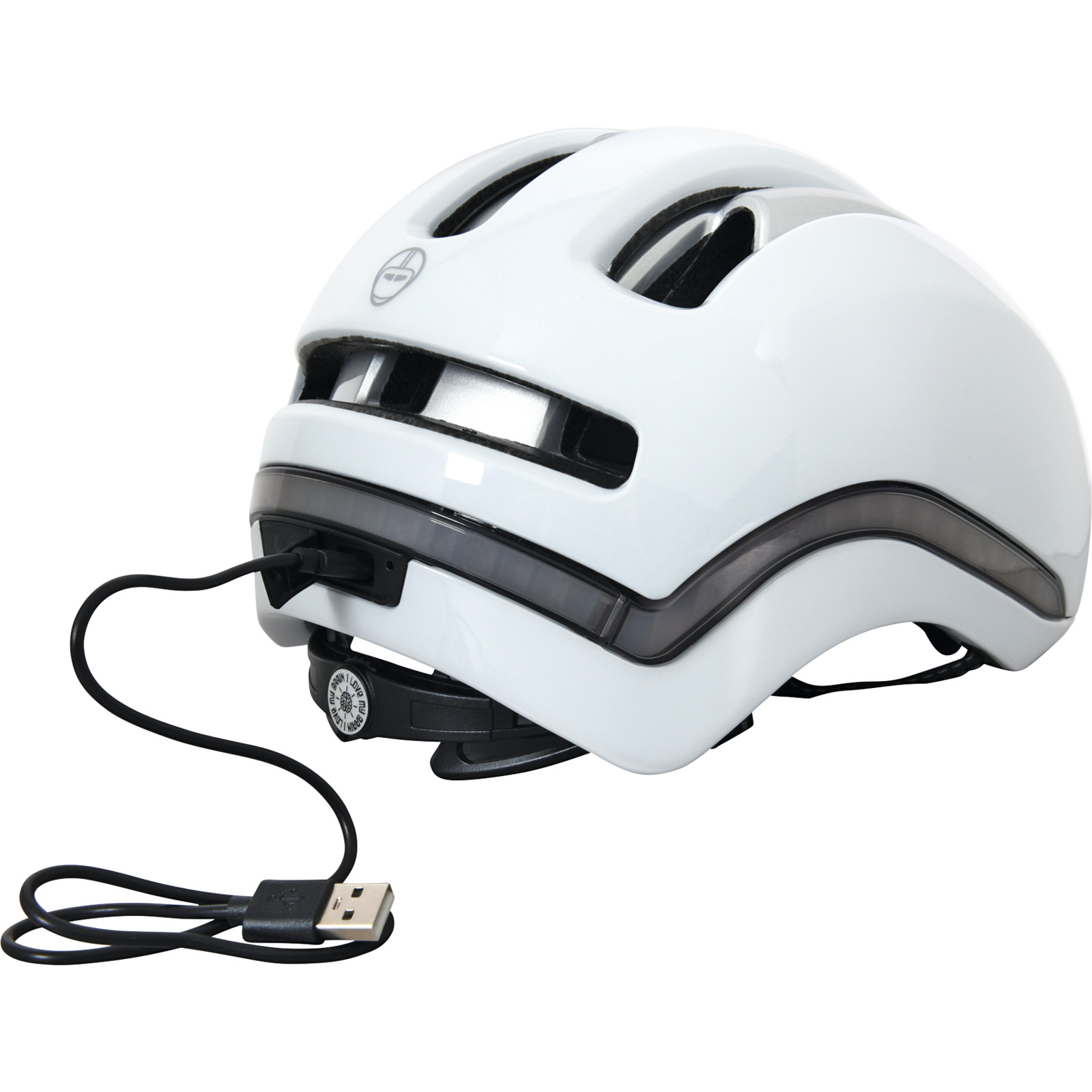 Nutcase Vio Commute Velohelm weiss, 55-59