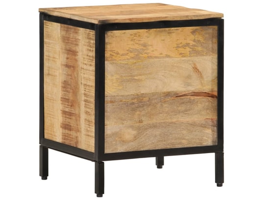 VIDAXL - Table de chevet 40x35x50 cm bois de manguier massif