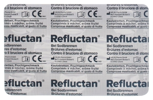REFLUCTAN Frucht Kautabletten, 48 Stück