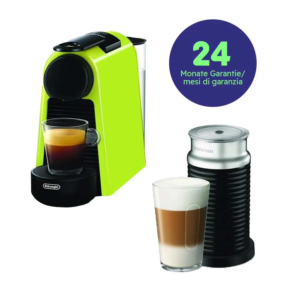 De'Longhi EN 85.LAE Essenza Mini + Nespresso Milk Frother