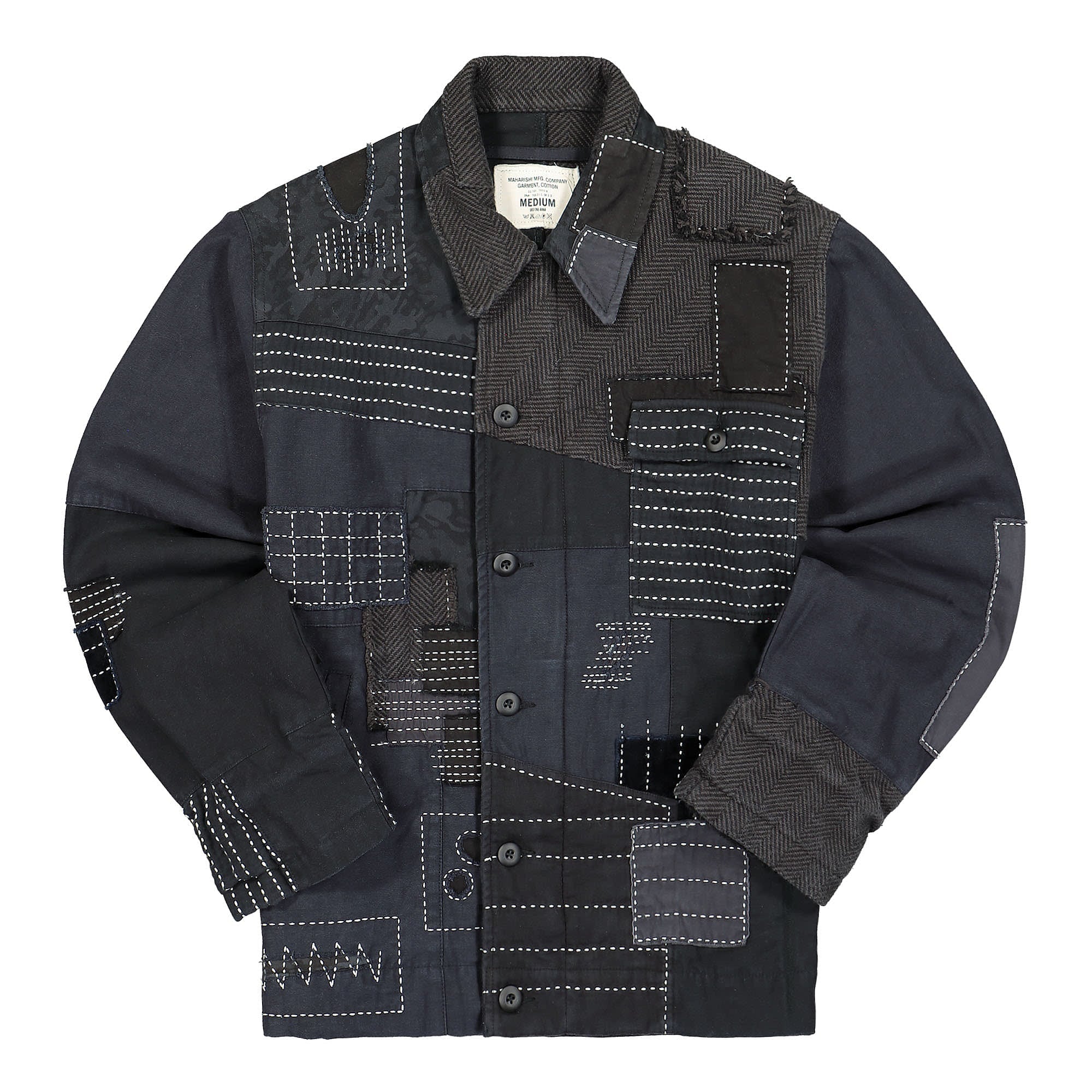 Maharishi<br>Monster Tiger Boro Deck Jacket