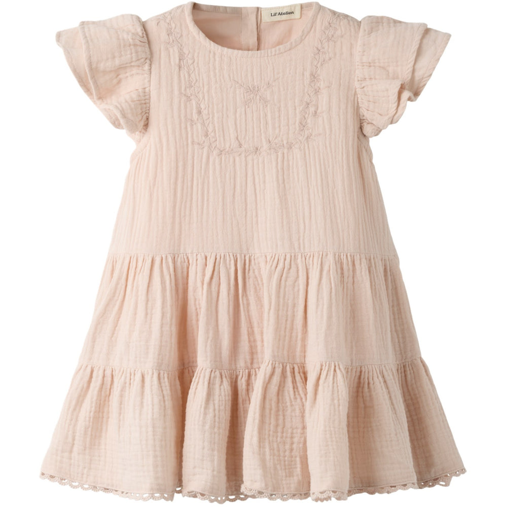 Køb Lil'Atelier Peach Whip Nmffulina Ss Loose Kjole Lil