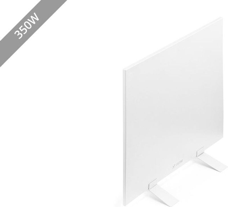 Vlectro - Slim Infraroodverwarmingspaneel - 350 W - Wit - Met Timer
