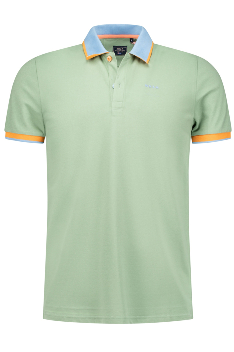 NZA groene heren polo