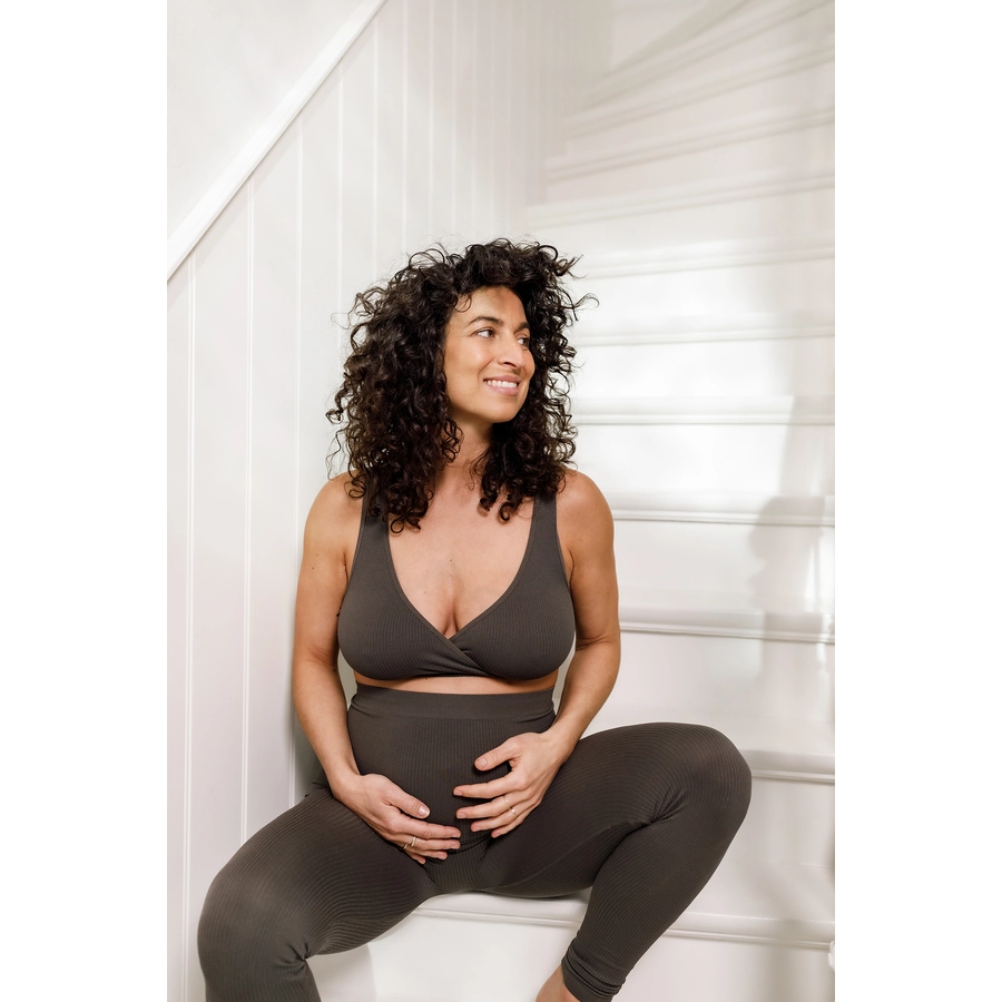 Noppies Umstandsleggings Reva Olive