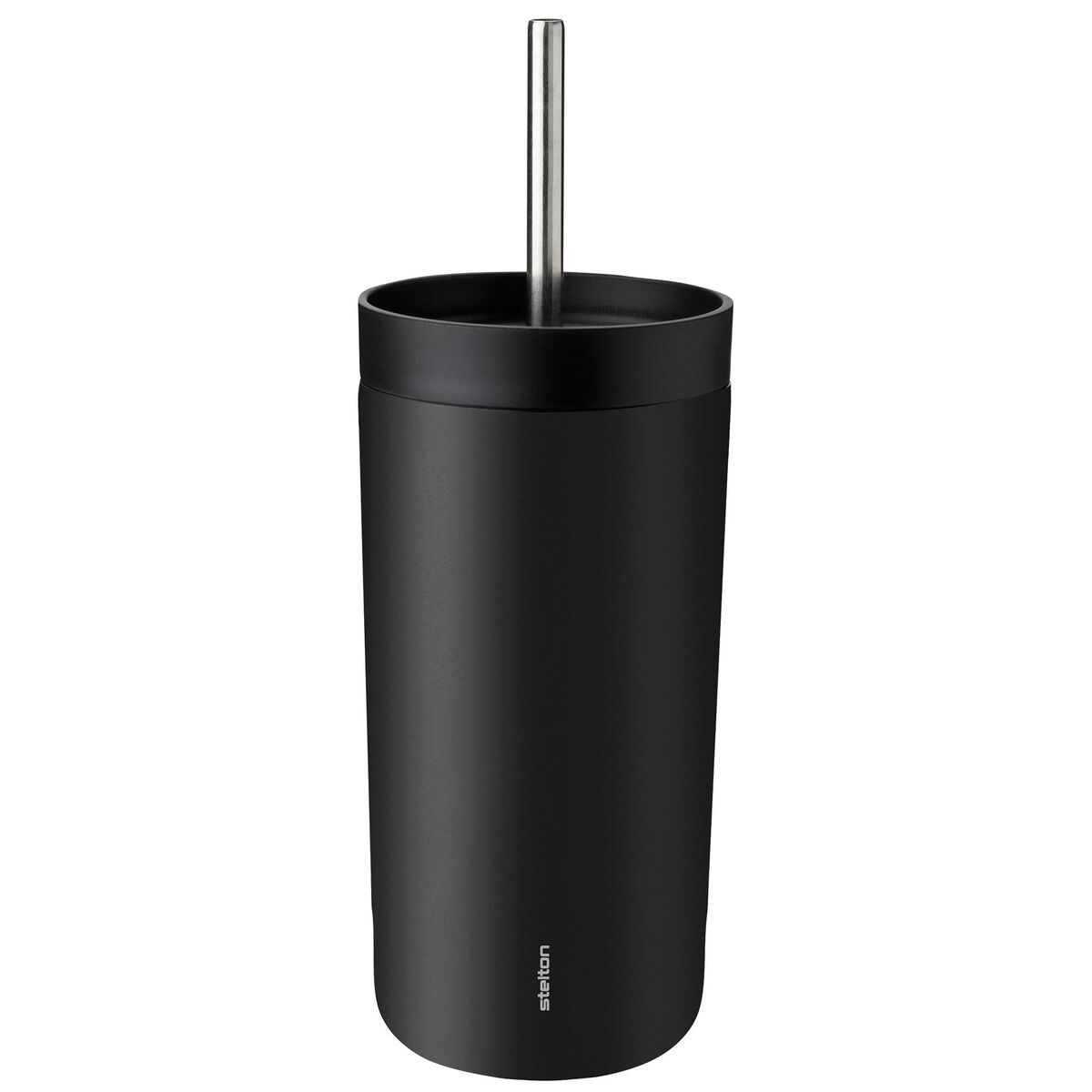 To Go Sip termokopp med sugerør 40 cl, svart