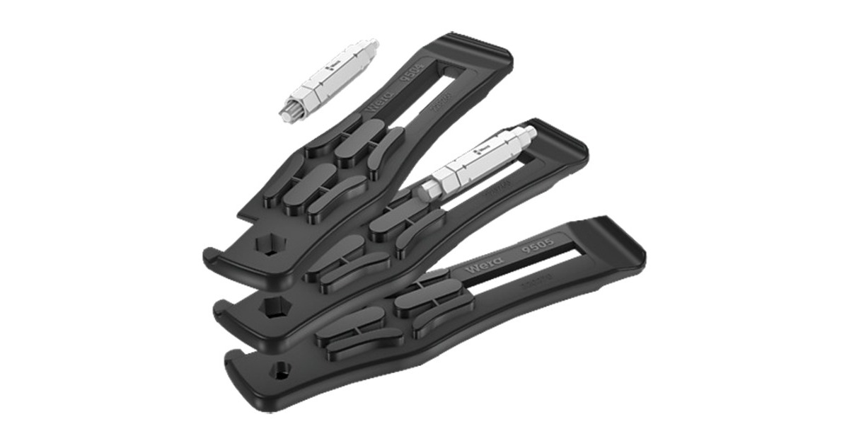 WeraBicycle Set 15, 5‑delig moersleutel  (Zwart)