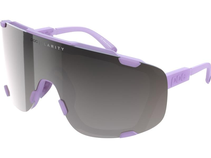 POC Sportbrille Devour Purple Quartz Translucent VSI Velogoggles