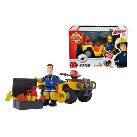 Simba Feuerwehrmann Sam Mercury-Quad mit Figur