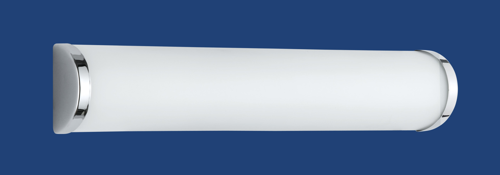 Badleuchte - Chrom-weiß - 40,5 cm Breite