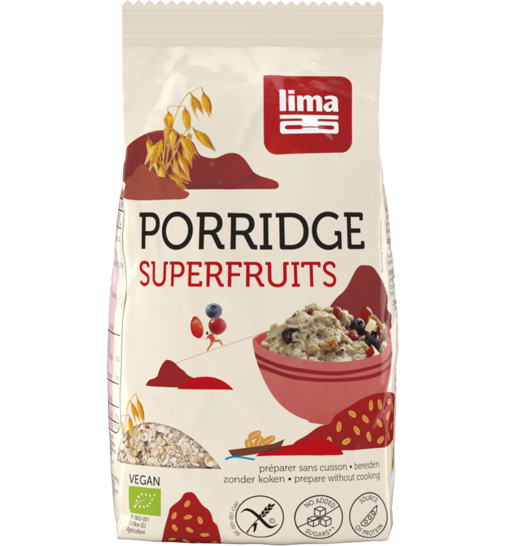 Lima Porridge Express Superfruits Bio (350 gr)