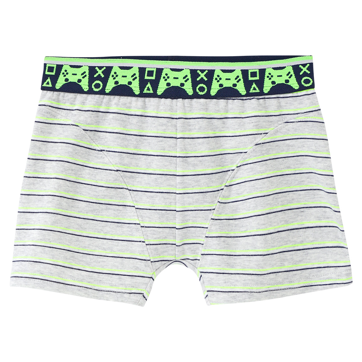 Topolino 3 Jungen Boxer mit Bio-Baumwolle dunkelblau / blau / hellgrau