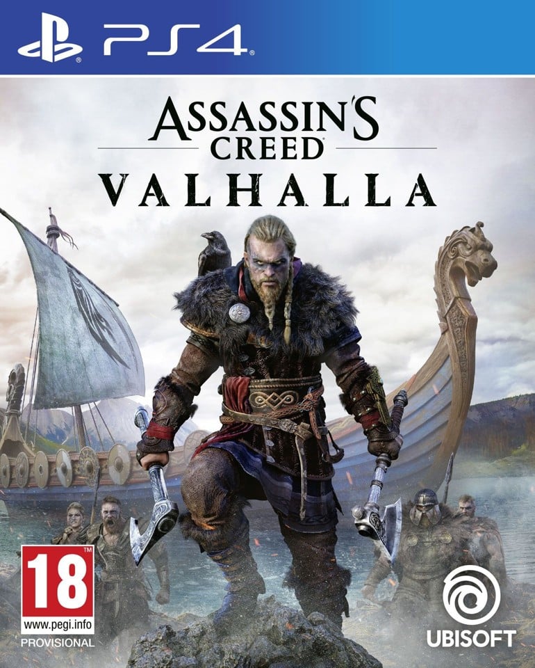 Astro - A50 Wireless + Base Station for PS4/PC - GEN4 & Assassin’s Creed: Valhalla PS4 - Bundle