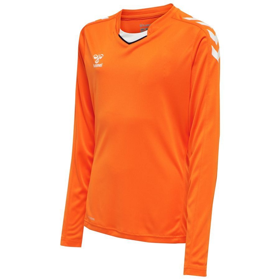Hummel Maillot Core Manches Longues - Orange Enfant