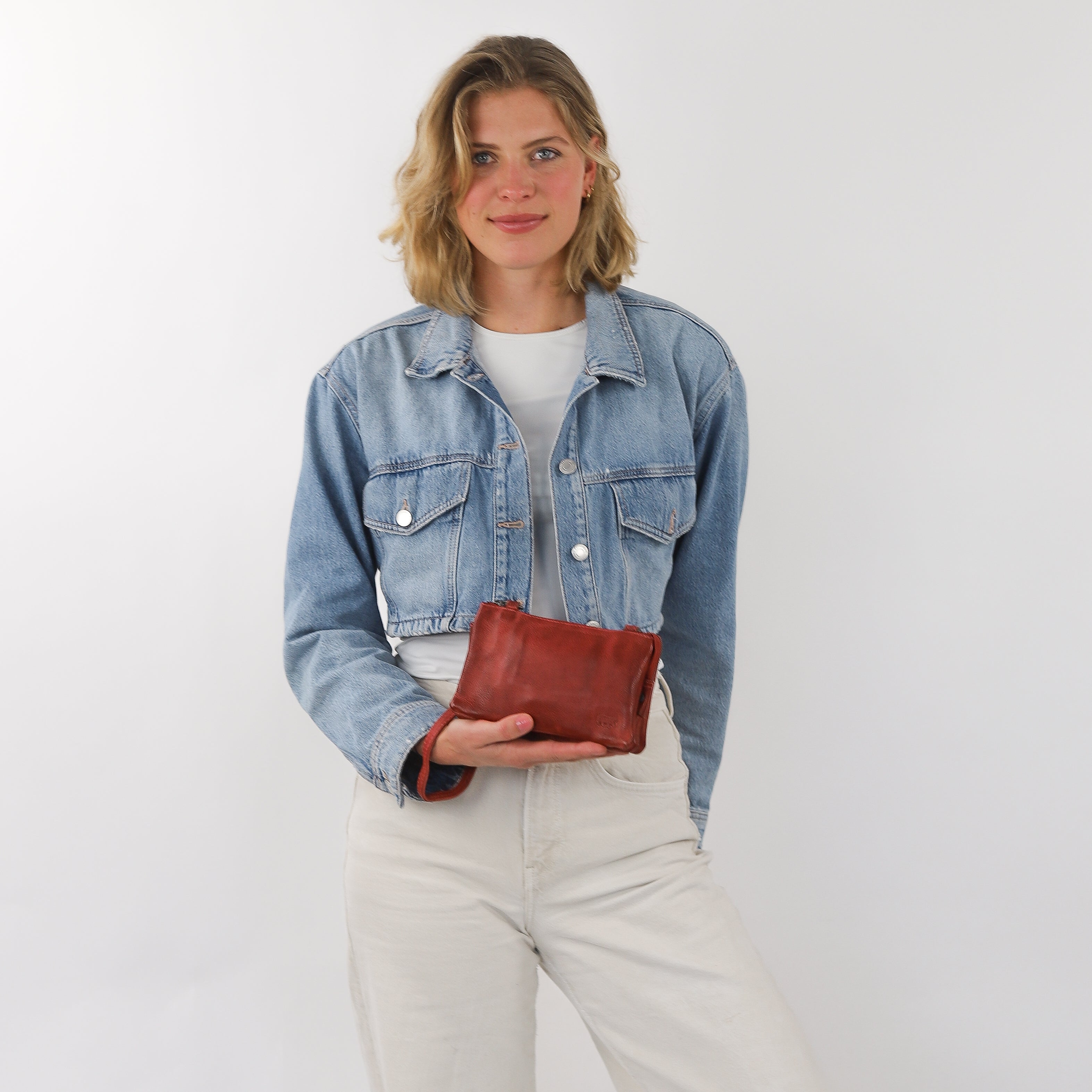 Portemonneetasje 'Umi' rood Rood