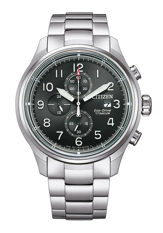 Citizen Eco-Drive Super Titanium Herrenchronograph