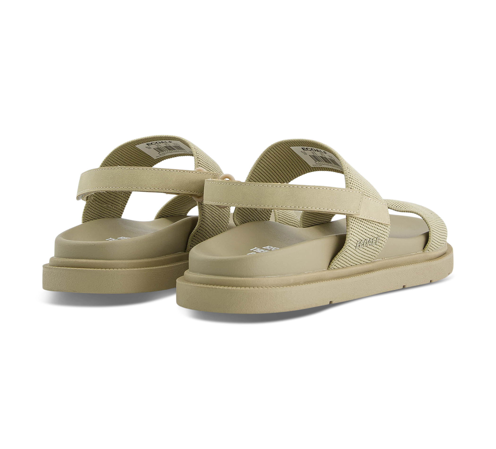 Ecoalf Riemchensandalen beige/taupe