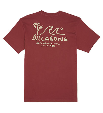 Billabong T-shirt - Lounge - R?d