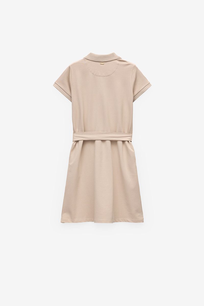 VESTIDO CURTO EM PIQUET
