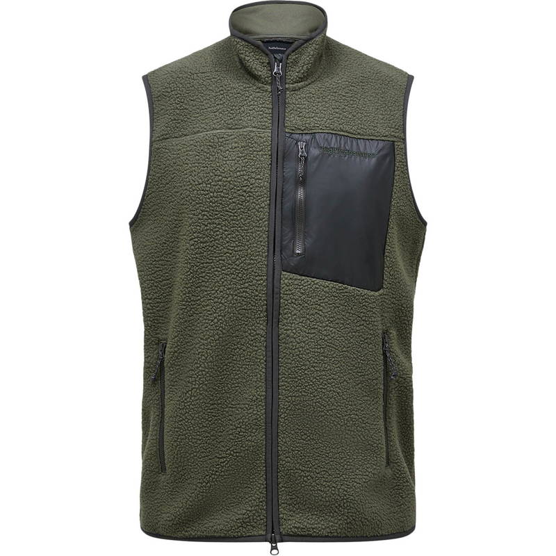 Peak Performance Pile Fleece Vest Herre