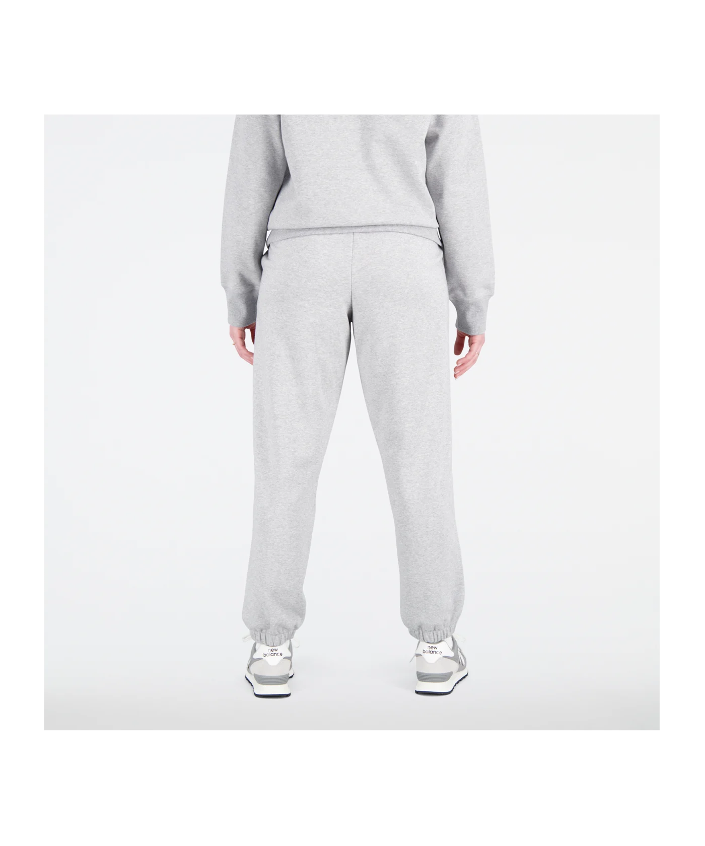 New Balance Essentials Logo Jogginghose Grau FAG