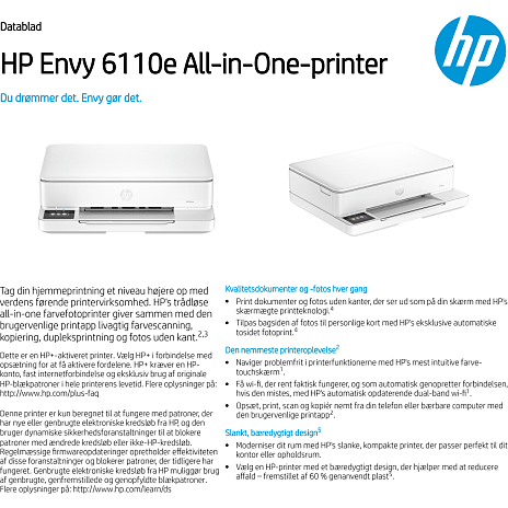 Hp envy 6110e all-in-one printer