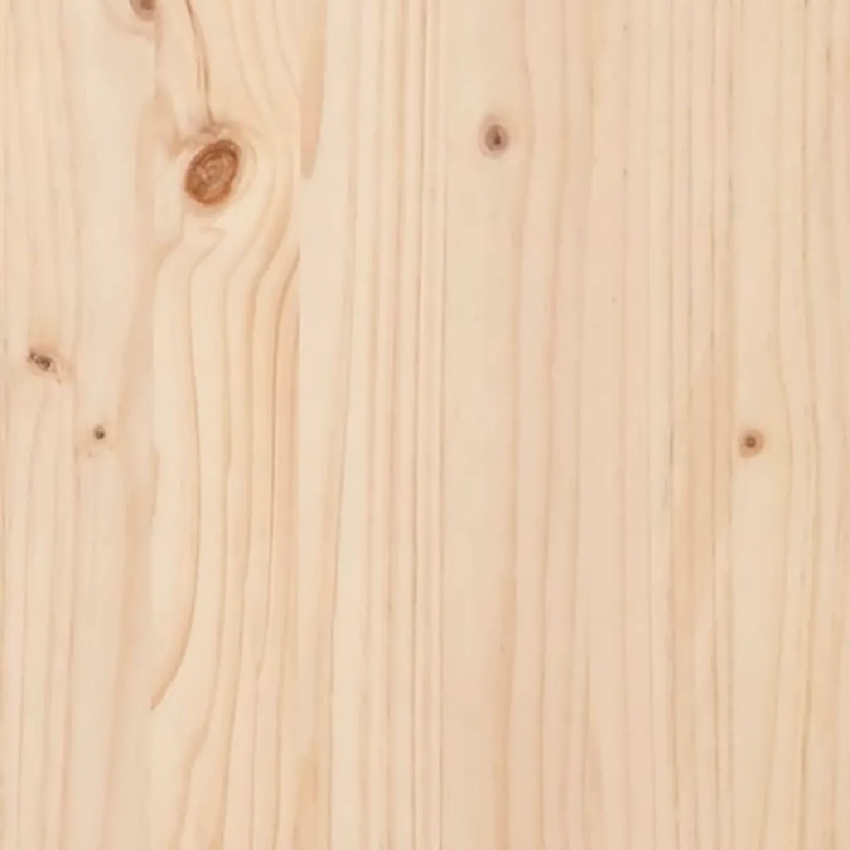 Vidaxl videXl Cadre de lit avec tiroirs bois massif 75x190 cm